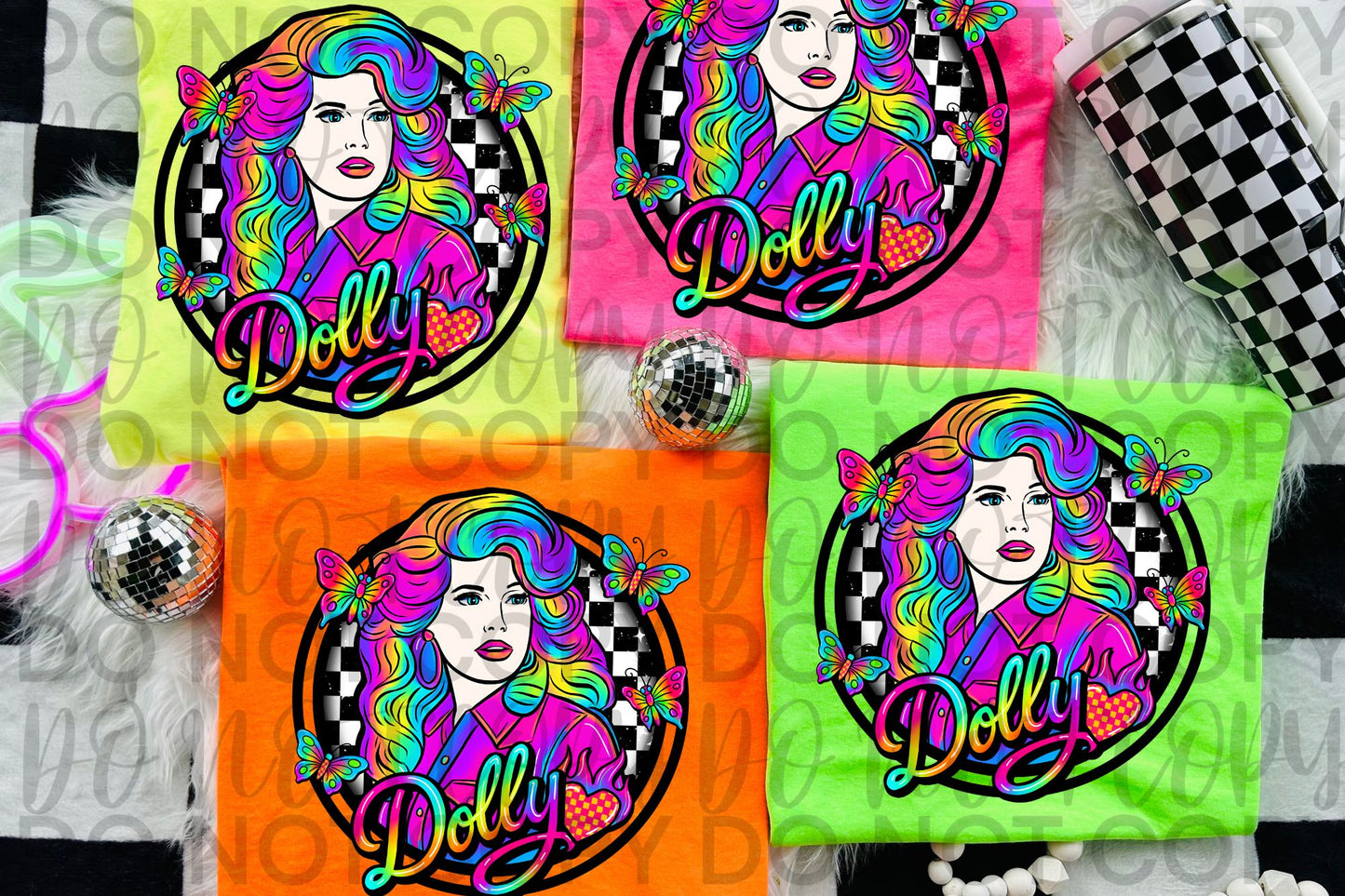 Neon DP Set- Tee, Tumbler and Seamless