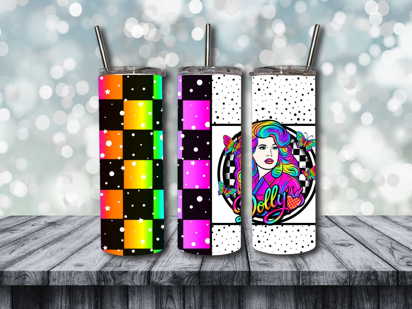 Neon DP Set- Tee, Tumbler and Seamless