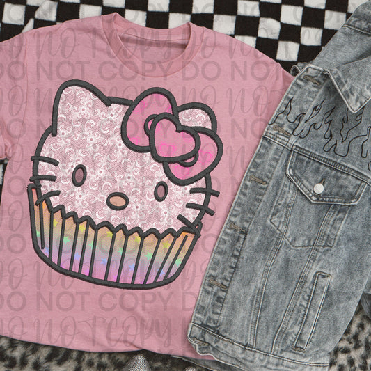 HK Cupcake faux lace