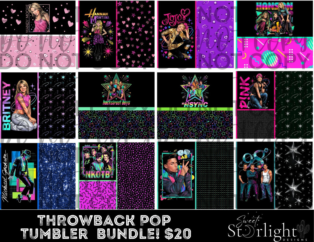 Throwback Pop Throwback Pop TUMBLER Bundle 3/26/26 – Sweet Starlight Designs
