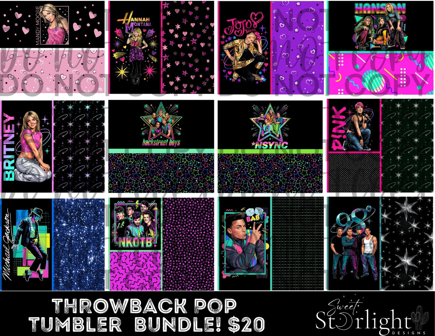 Throwback Pop TUMBLER Bundle 3/26/26