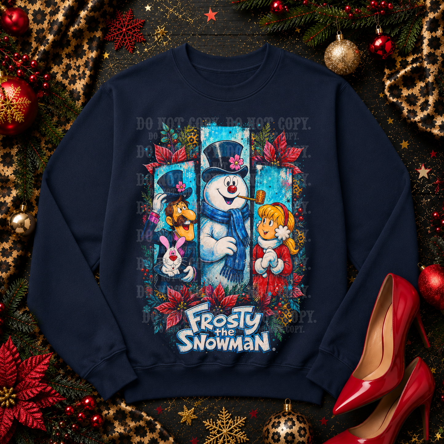 Holiday Halftones - Frosty the Snowman