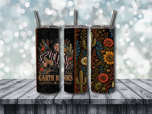 GB FLORAL TUMBLER