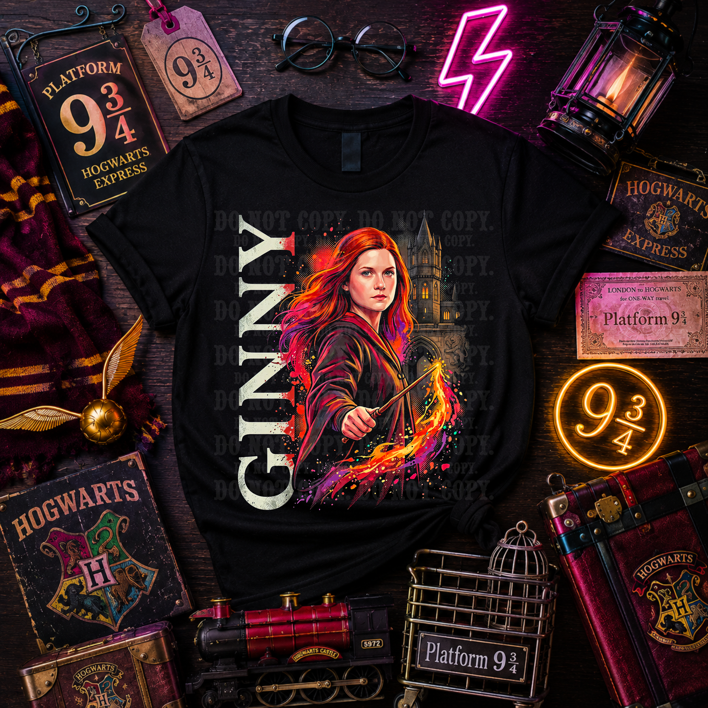 Hogwart Halftones- Ginny
