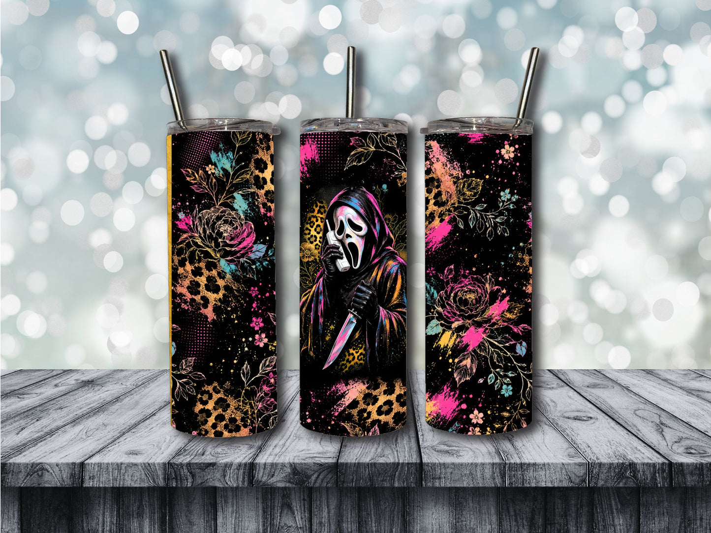 Girly Ghost tumbler