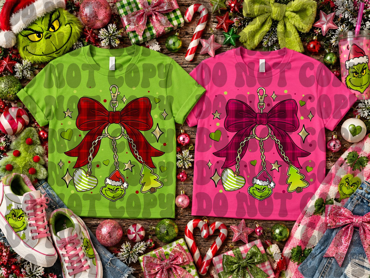 GREEN MONSTER KEY CHAINS