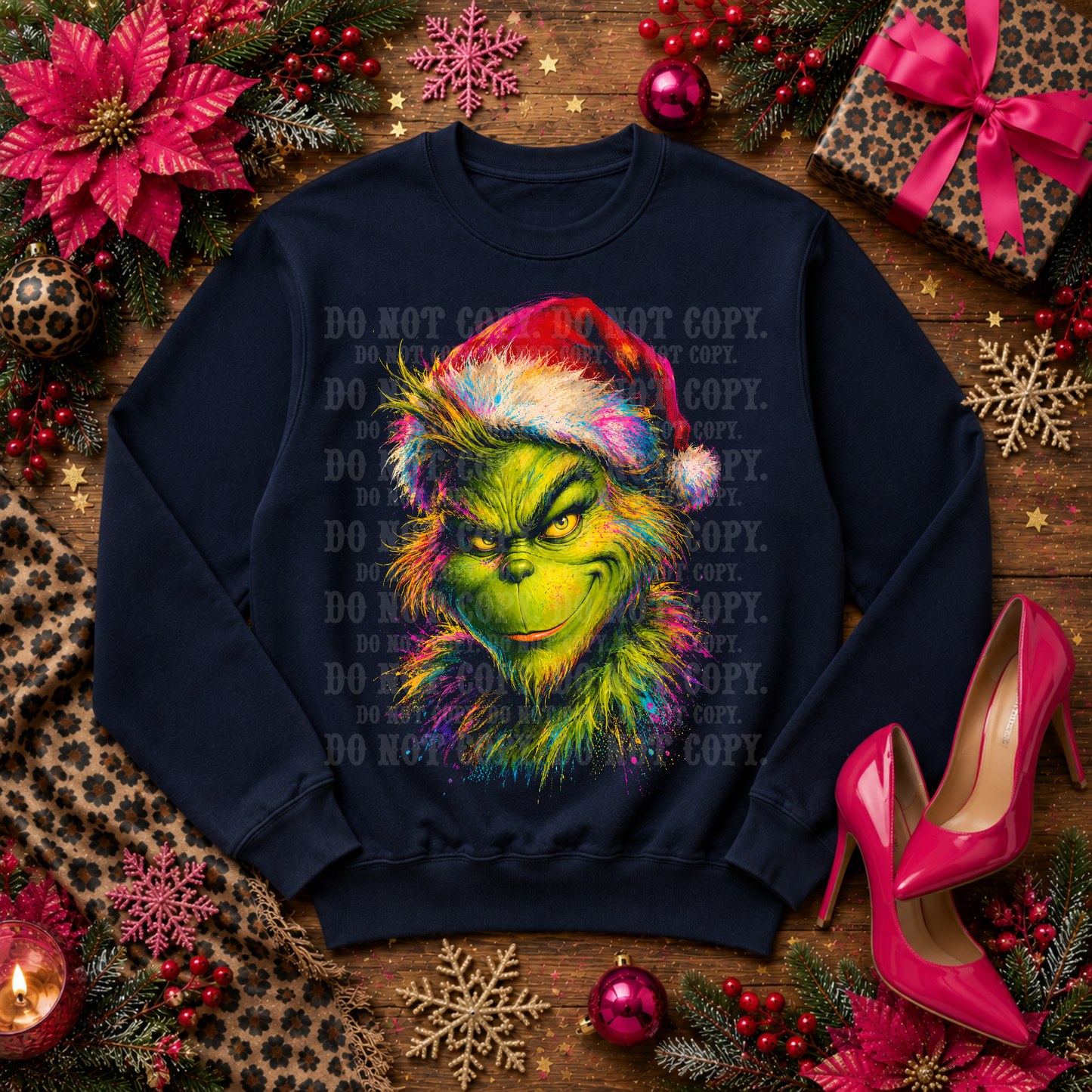 Holiday Halftones - Grinch Solo