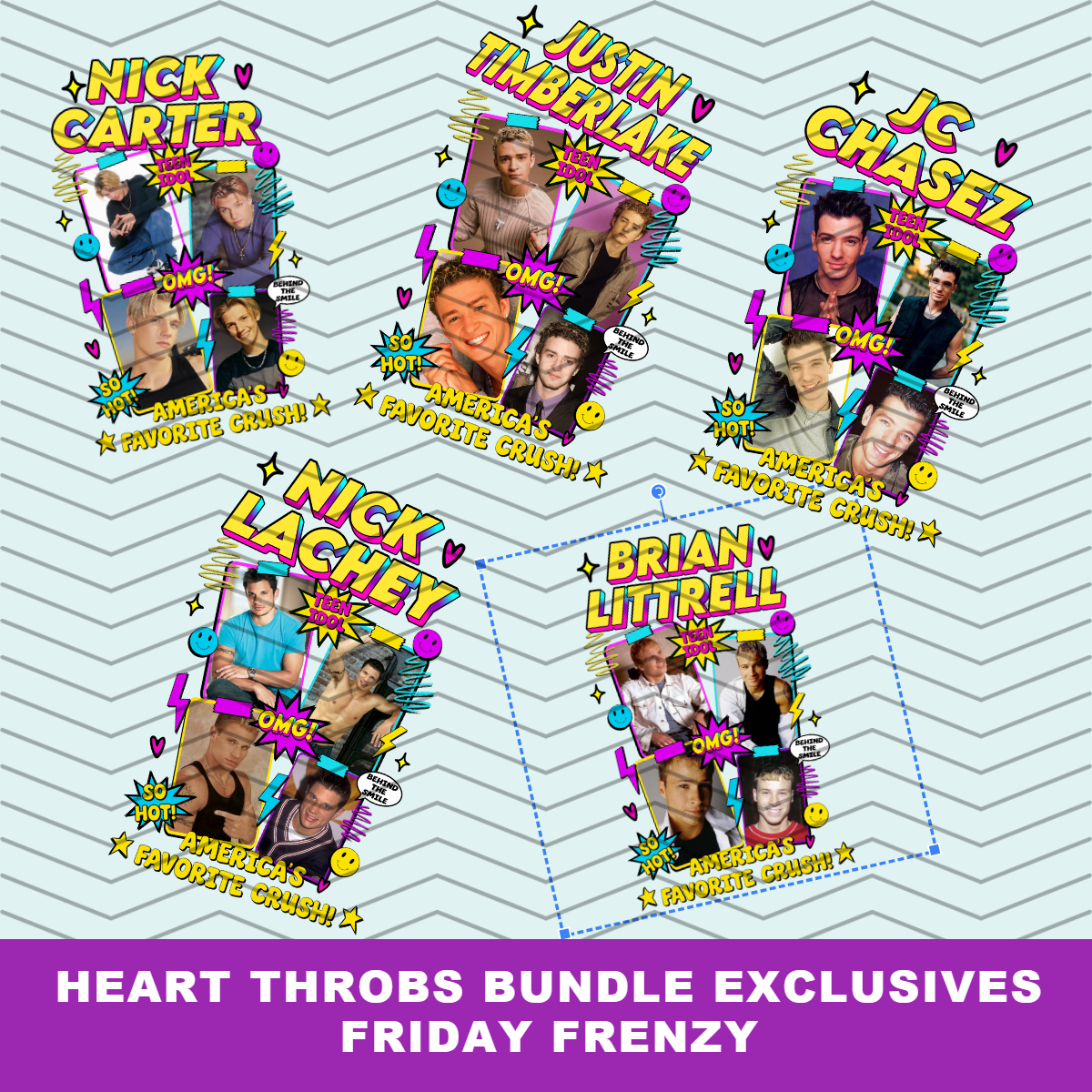 FRENZY FRIDAY 5/22/26 THROWBACK HEART THROB BUNDLE