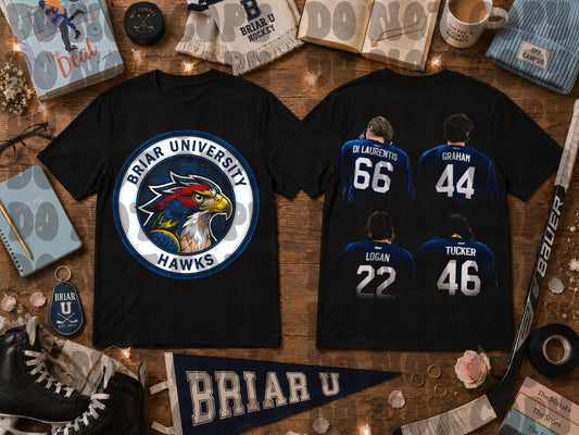Briar Hawks Color set- Dark tees only