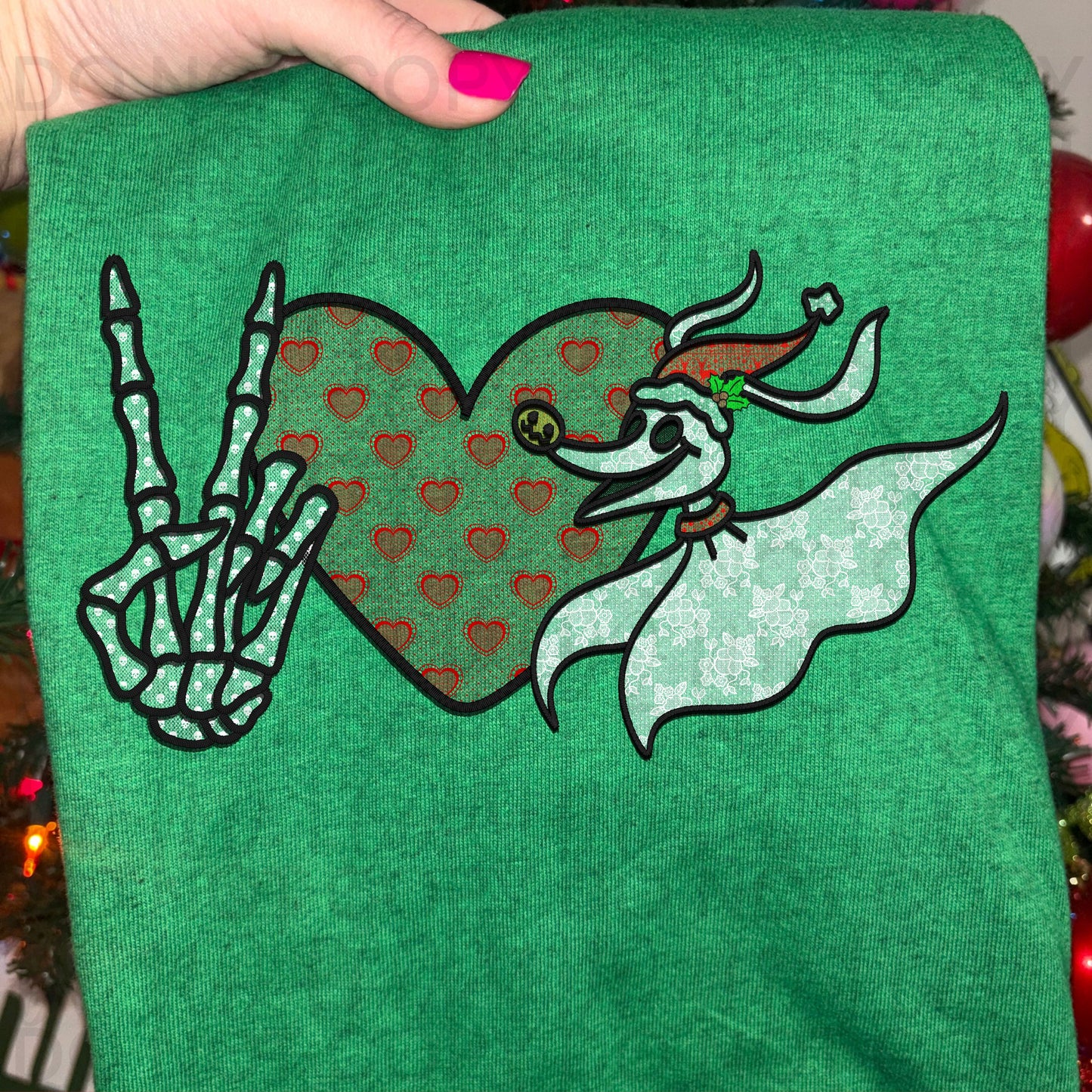 Peace Love zero Christmas