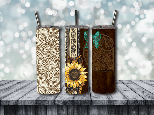 Faux lace C tumbler