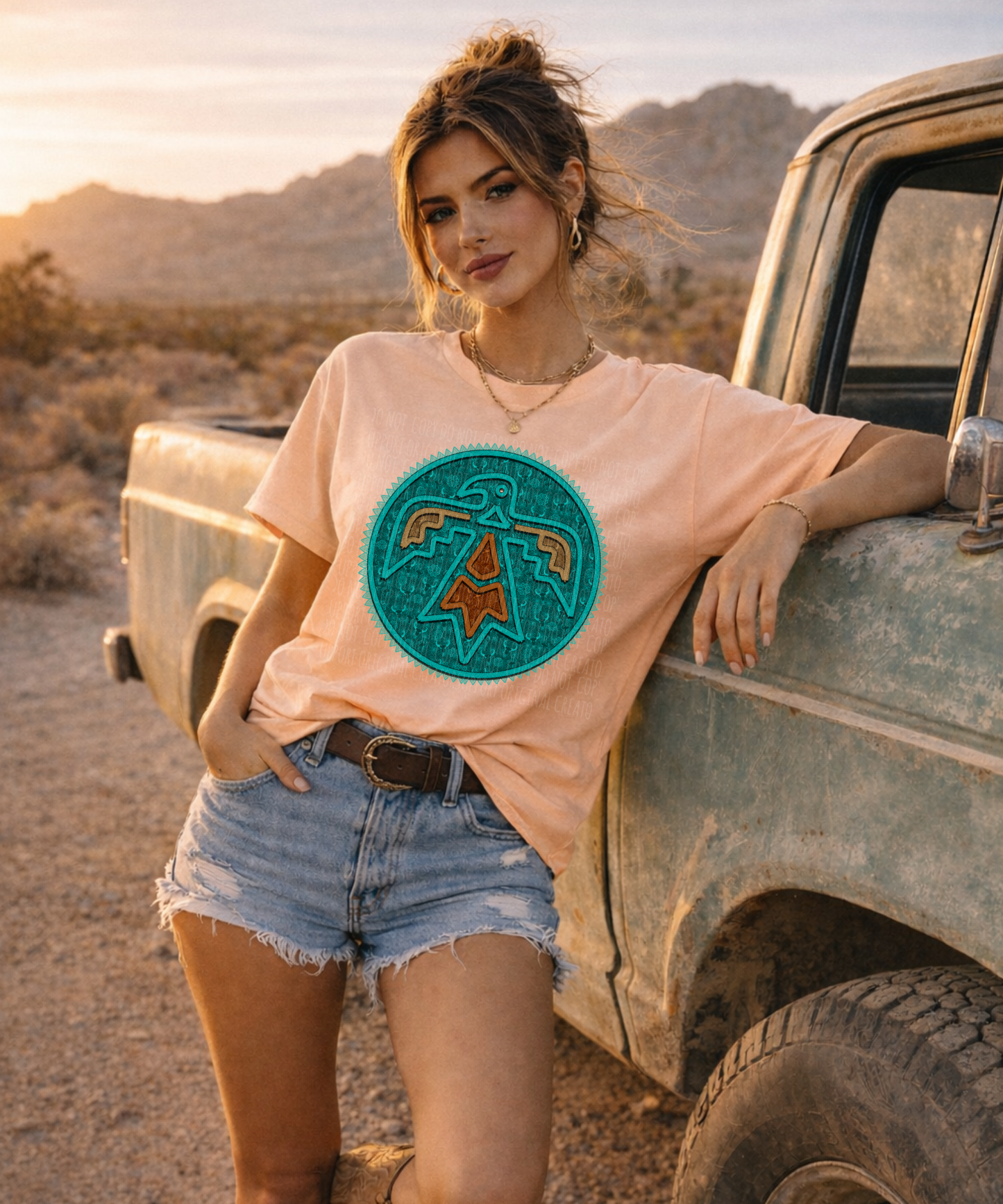 Faux lace Thunderbird