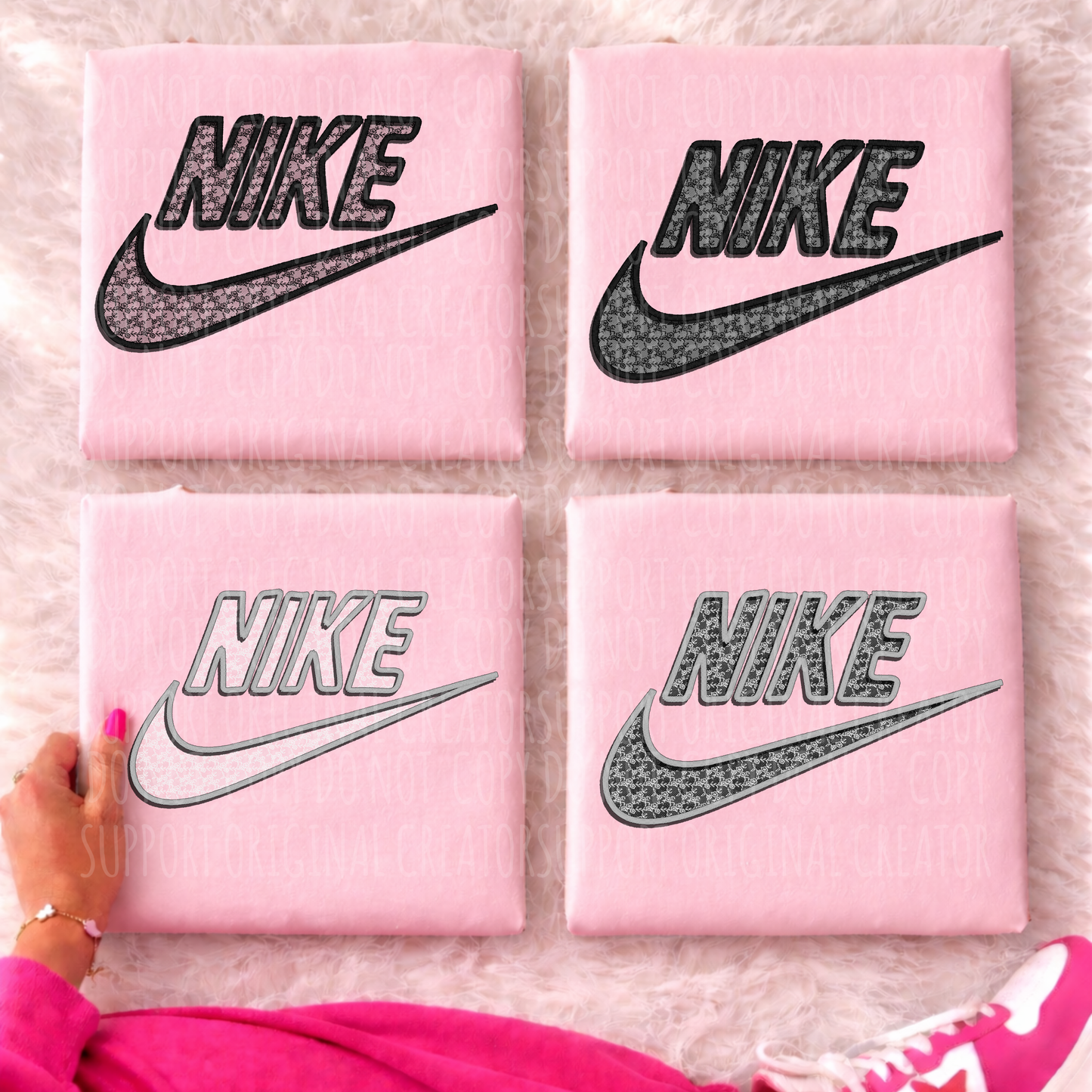 Faux lace N$ke bundle-20 files!