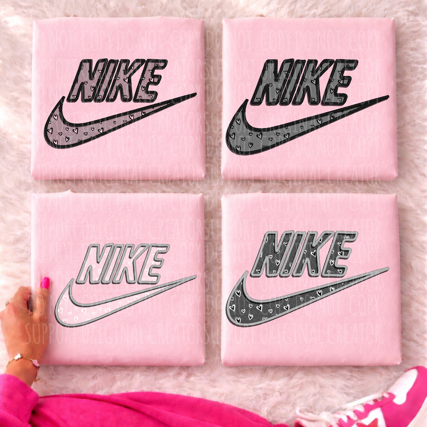 Faux lace N$ke bundle-20 files!