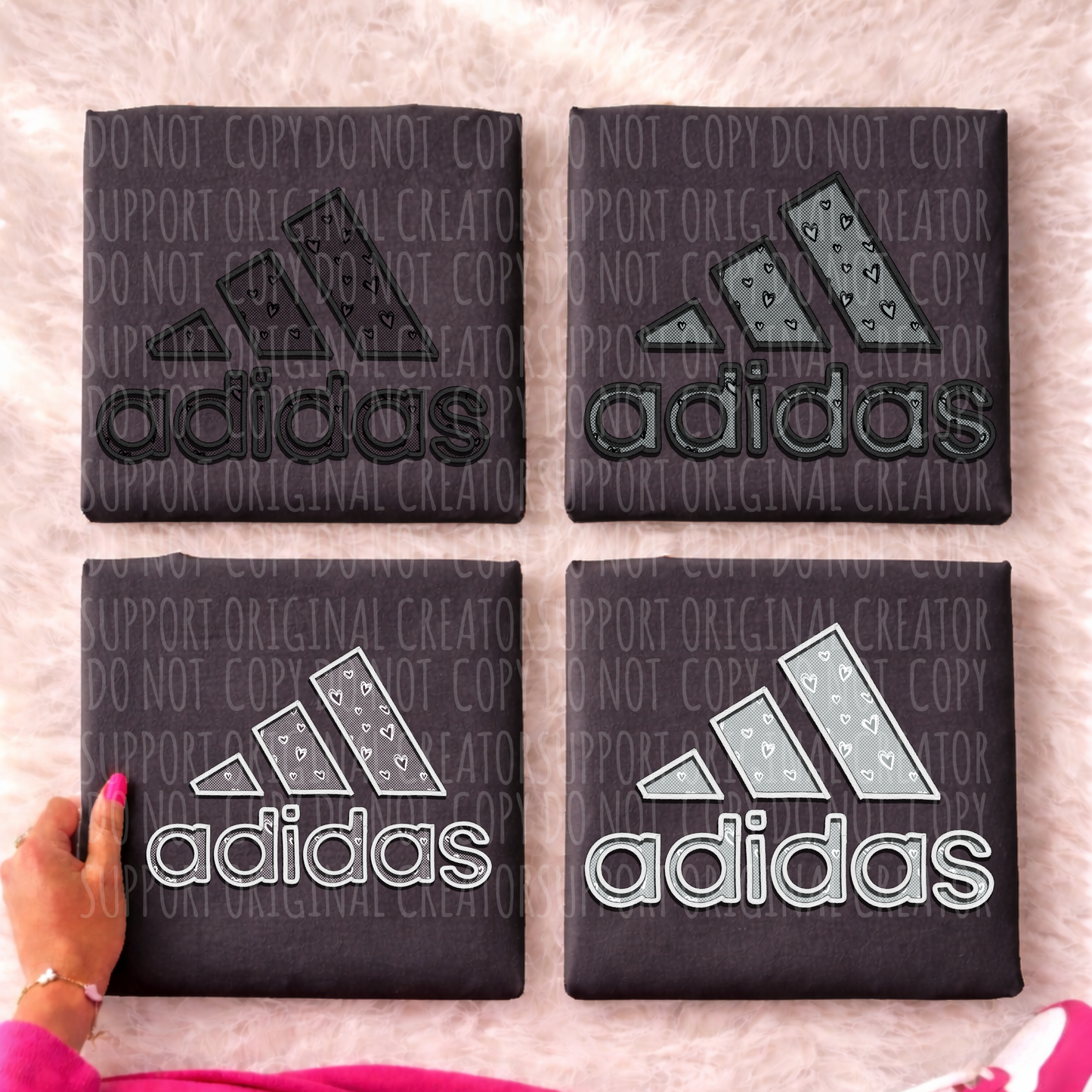 Lace Adidas bundle- 20 files!