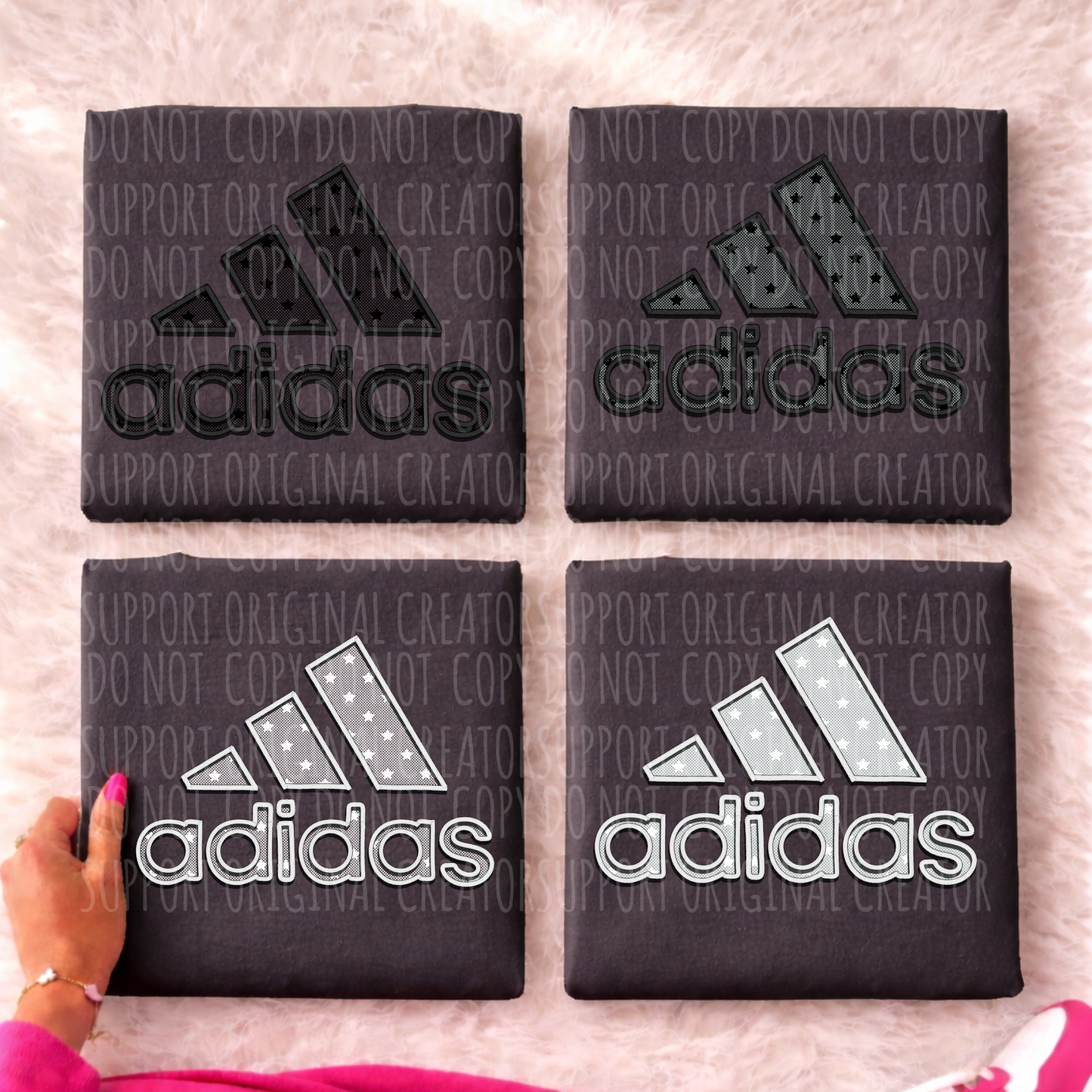 Lace Adidas bundle- 20 files!