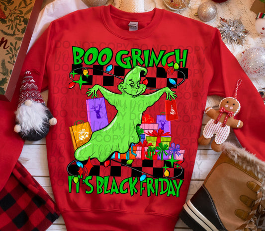 Boo Green Guy, It’s Black Friday