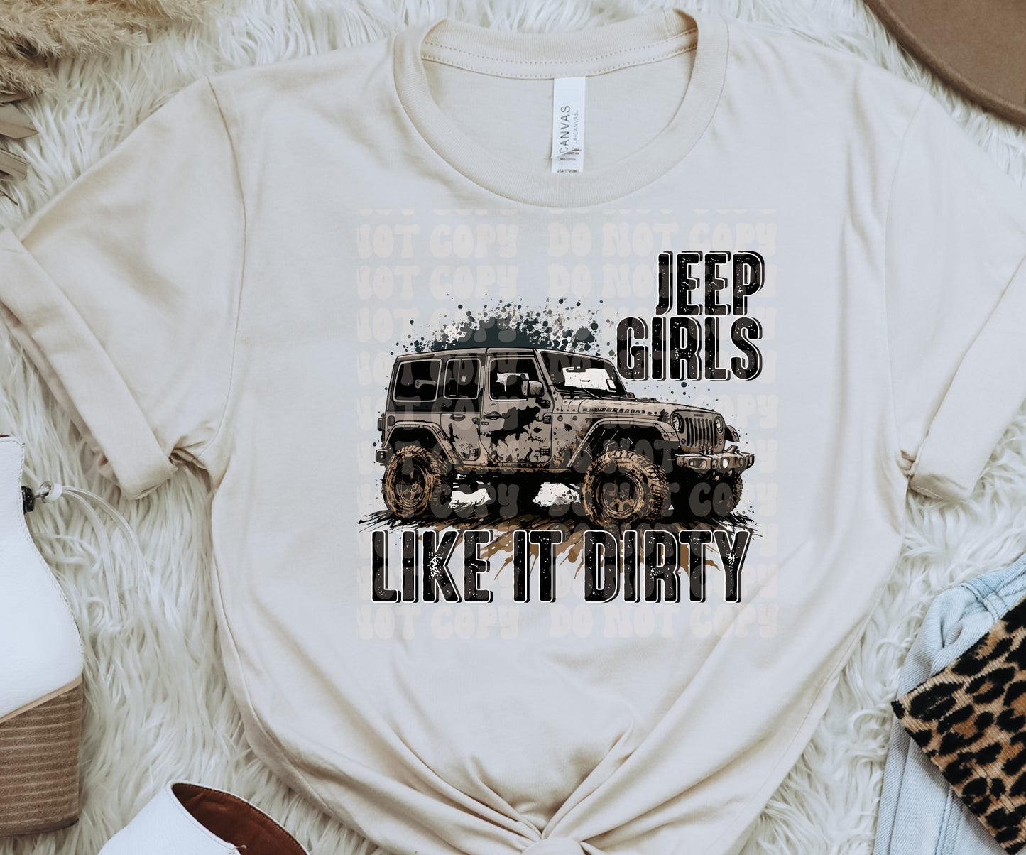 Jeep Girls Like it Dirty