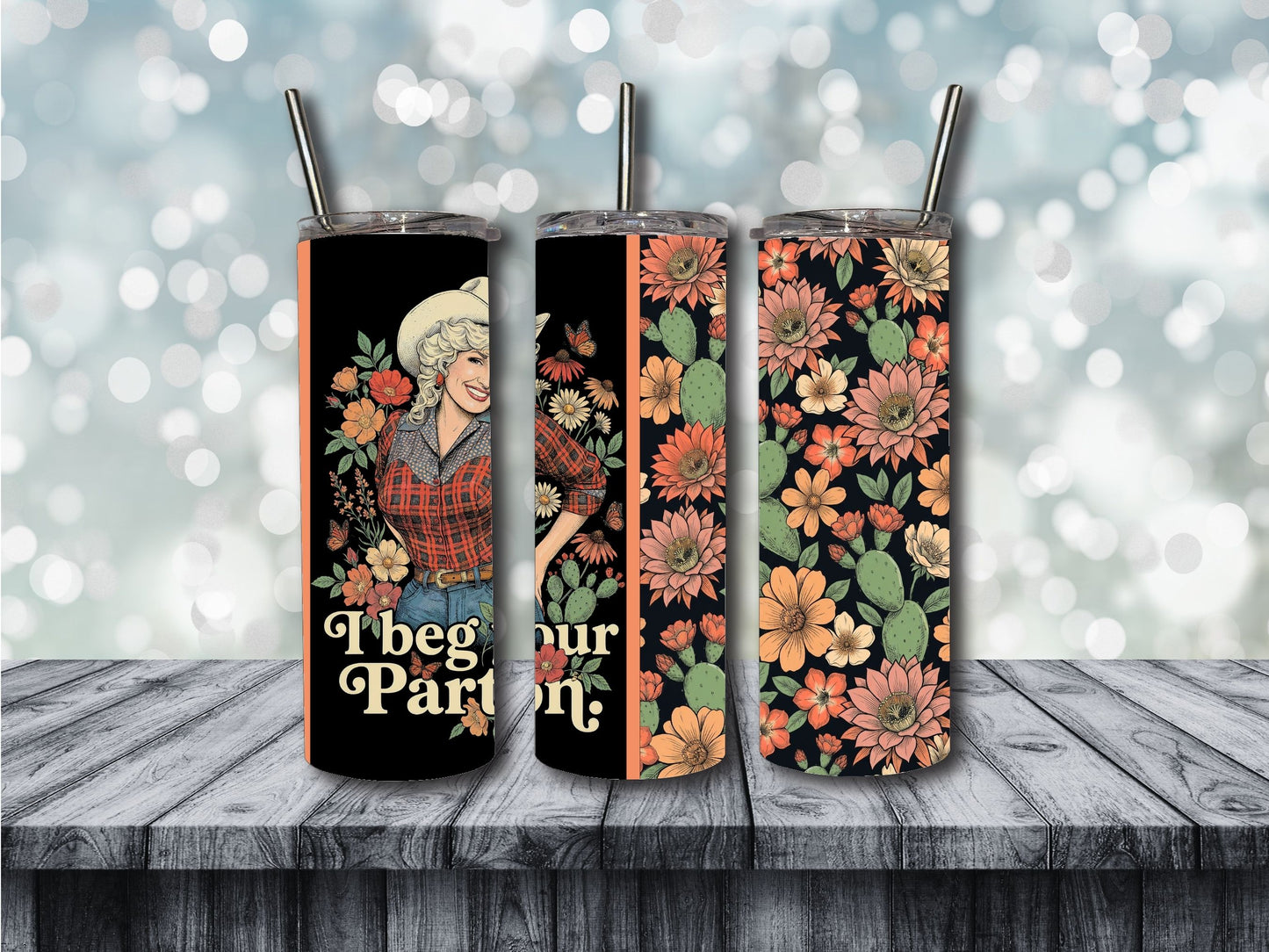 Beg your Parton DP tumbler