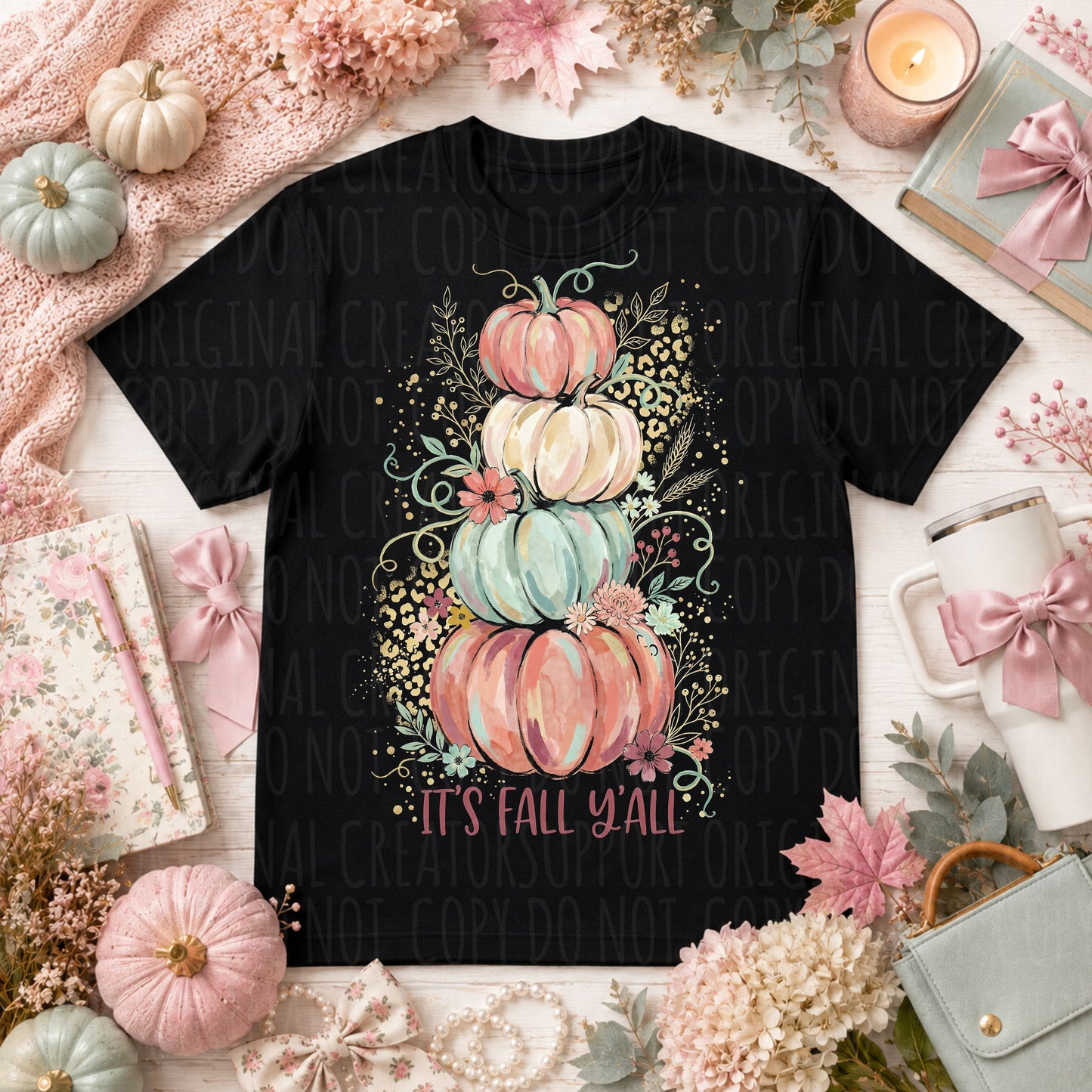 Dark tees only! Halftone It's Fall Y'all