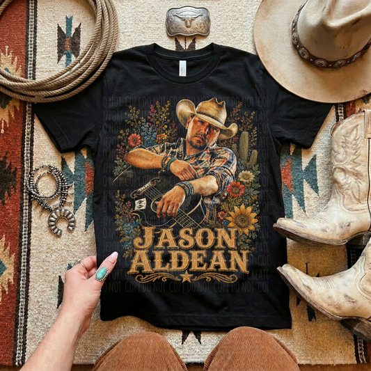 JA FLORAL-DARK TEES ONLY
