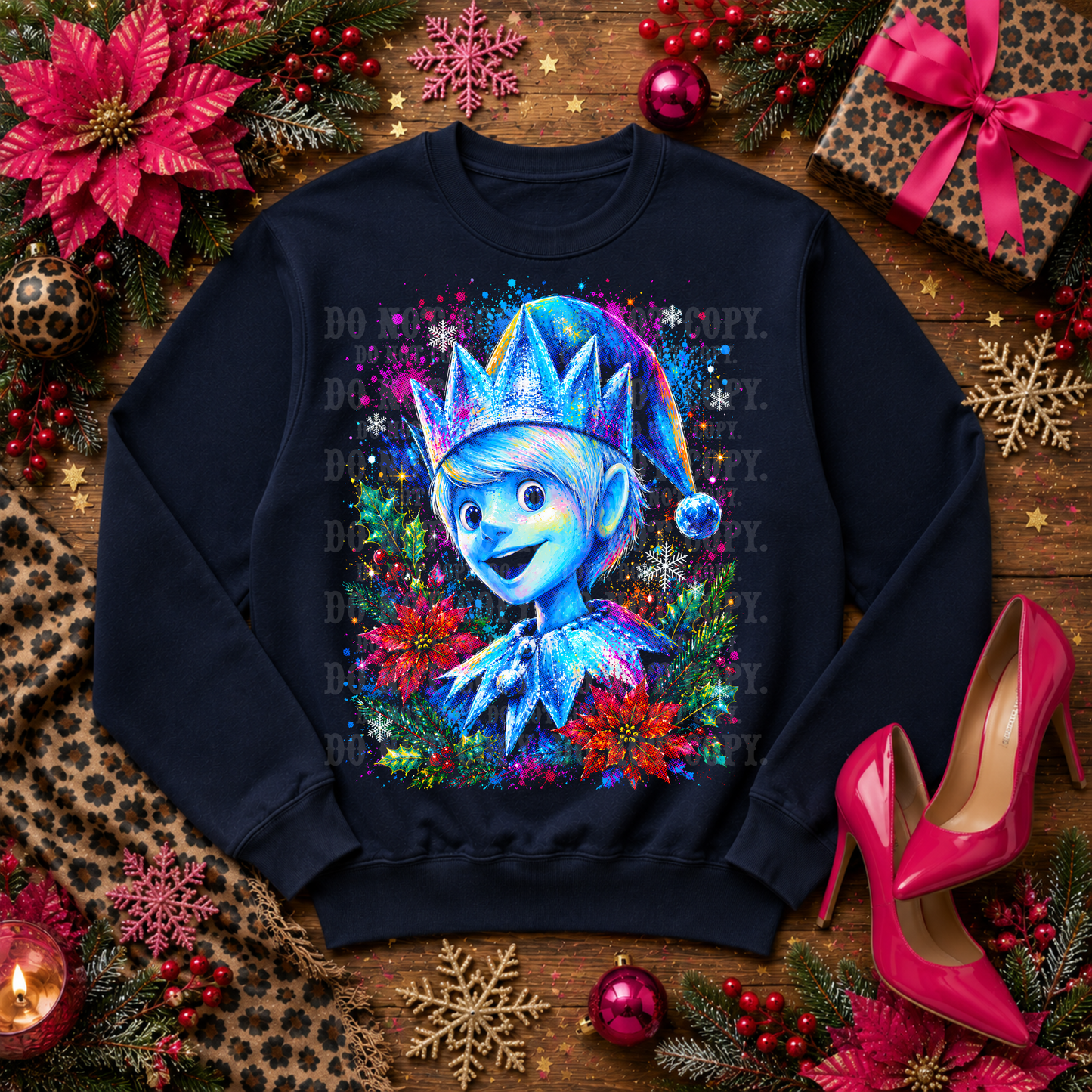 Holiday Halftones - Jack Frost Solo