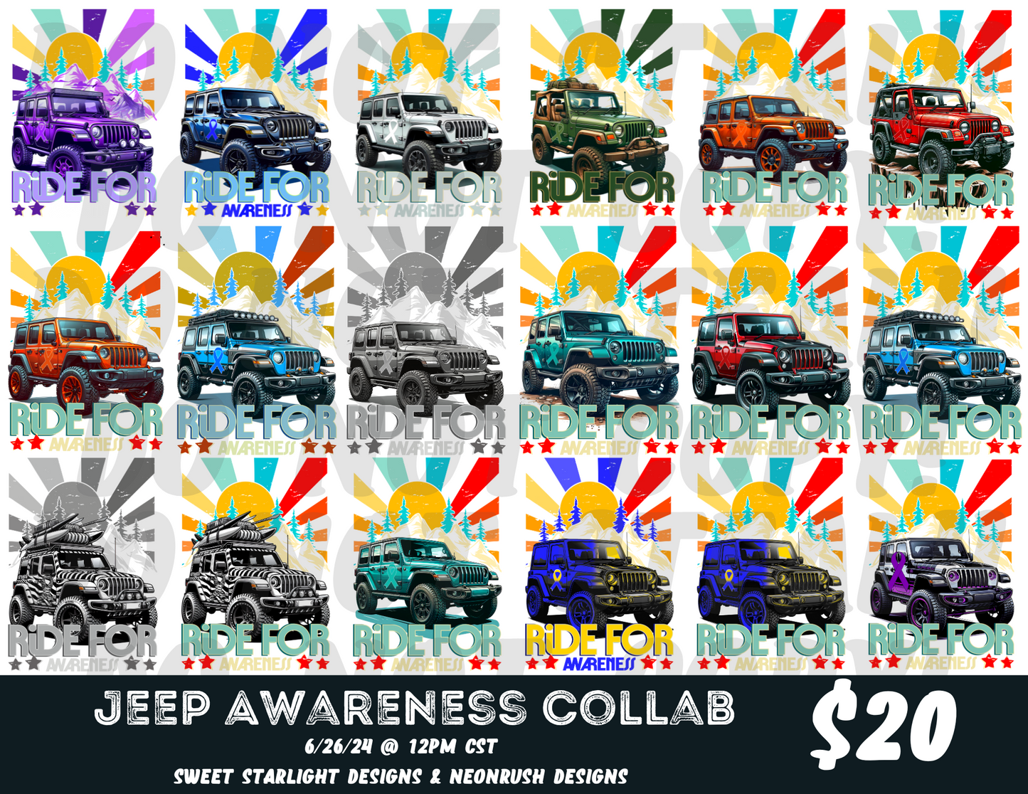 Jeep Awareness Collab