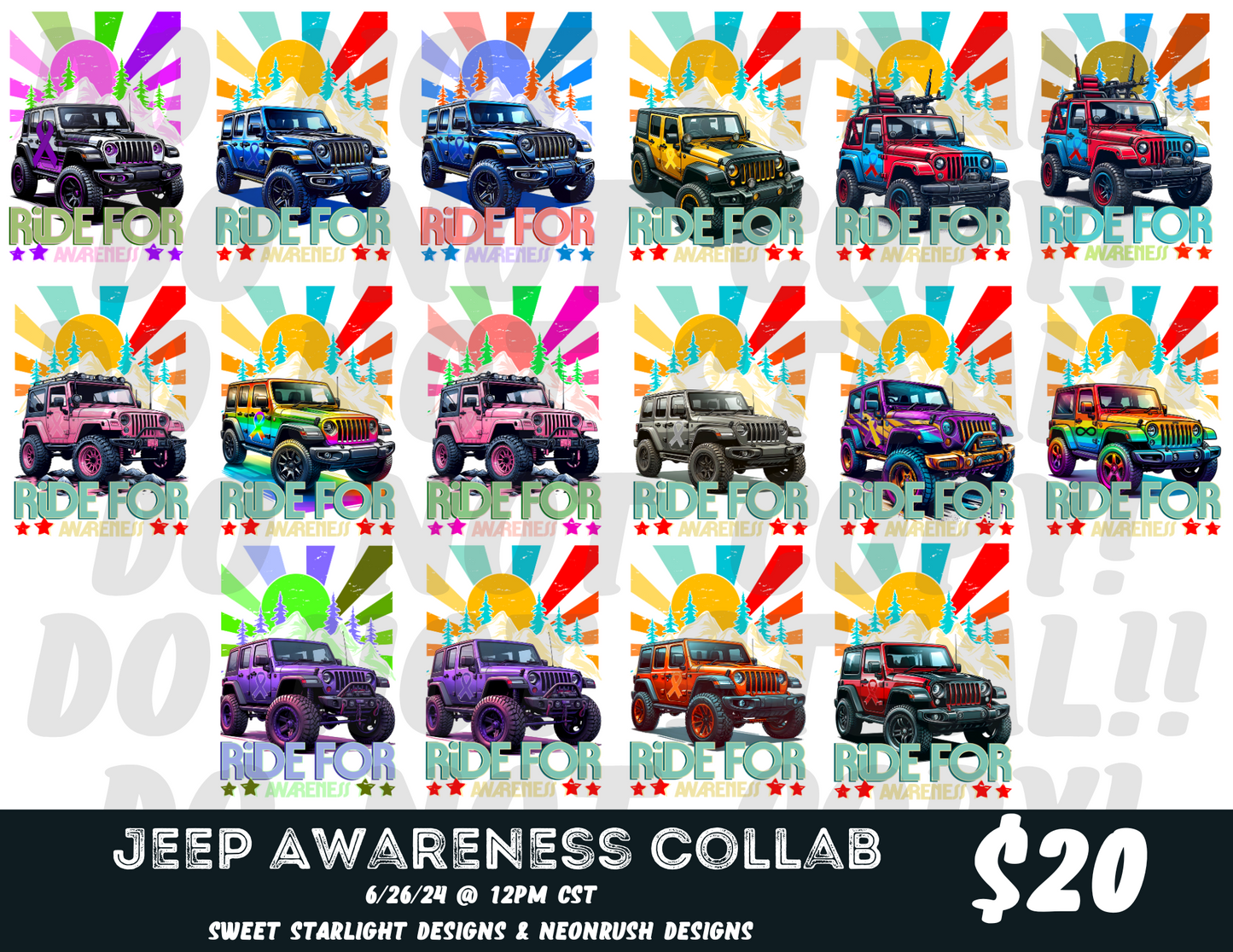 Jeep Awareness Collab