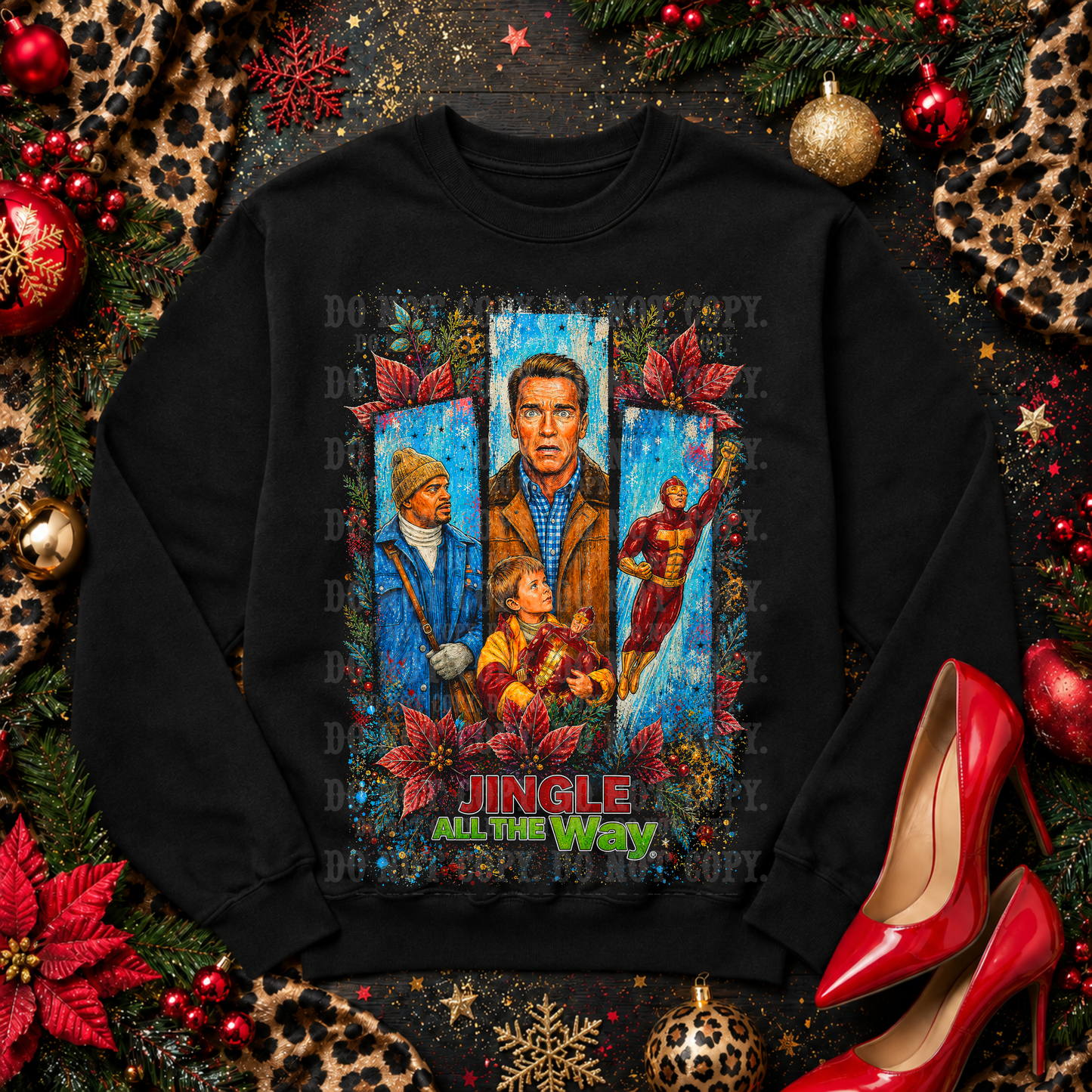 Holiday Halftones - Jingle all the Way