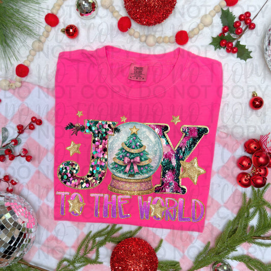 Joy to the World Snowglobe