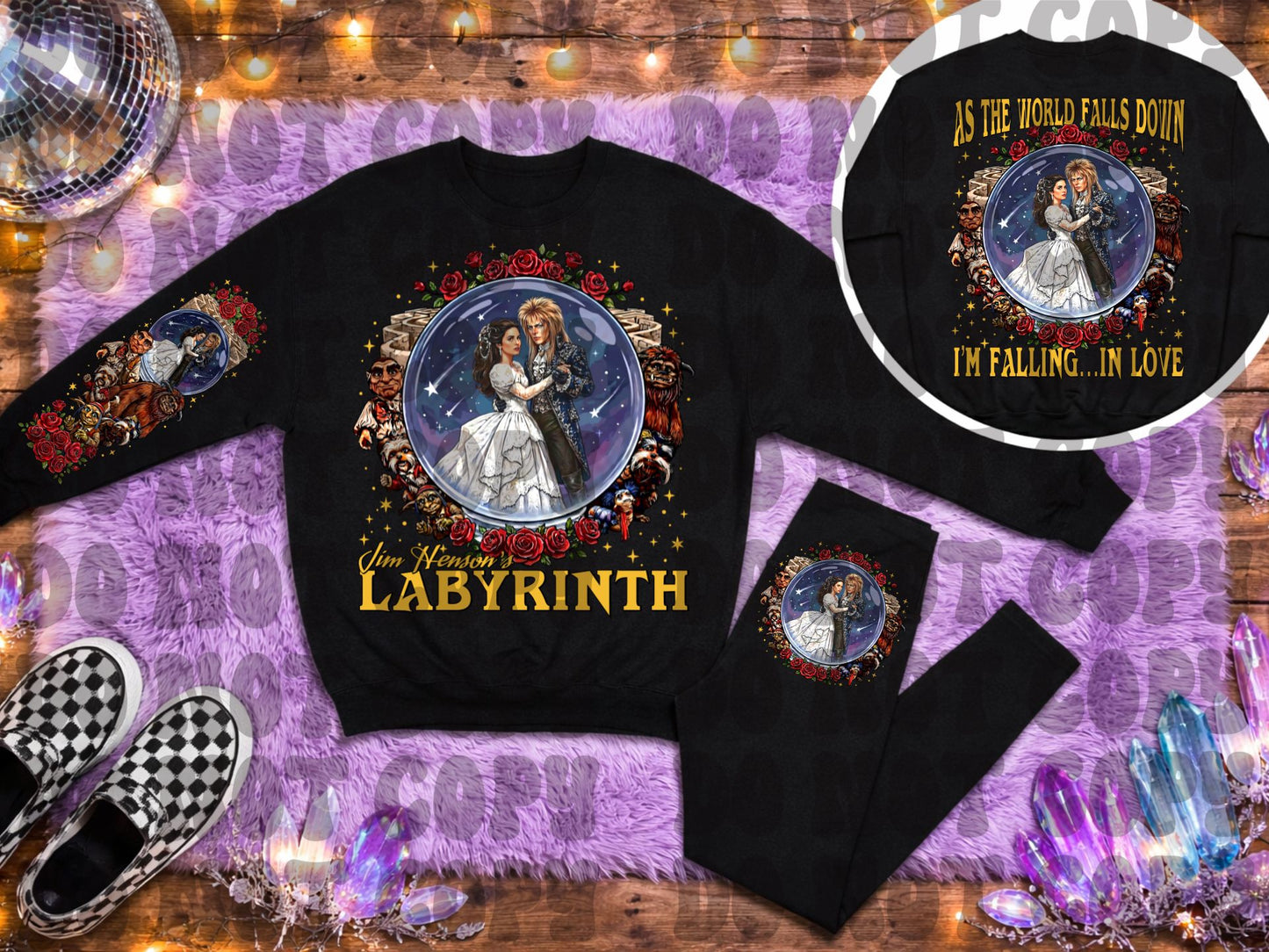 Labyrinth tee set