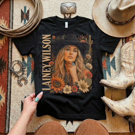 LW floral-dark tees only