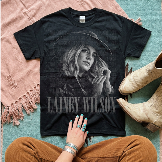 LW monochrome-dark tees only