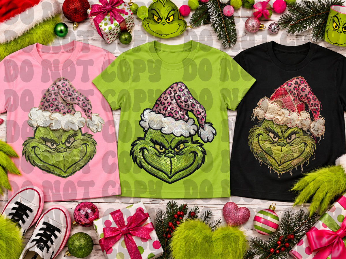Leopard Green Guy Texture Trio Bundle