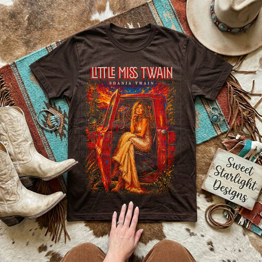 Little miss twain- Dark tees only!