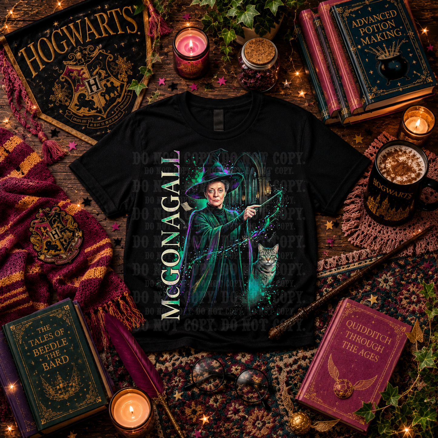 Hogwart Halftones- McGonagall