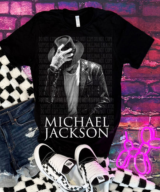 MJ HAT MONOCHROME- dark tees only