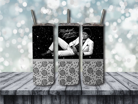 MJ THRILLER MONOCHROME TUMBLER