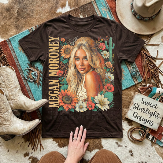 MM FLORAL-DARK TEES ONLY