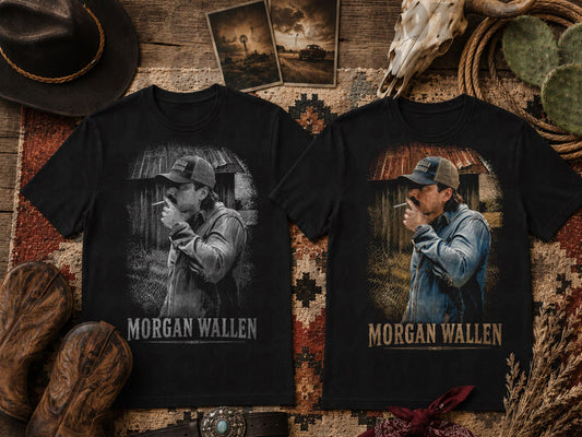 MW SMOKING- 2 OPTIONS DARK TEES ONLY