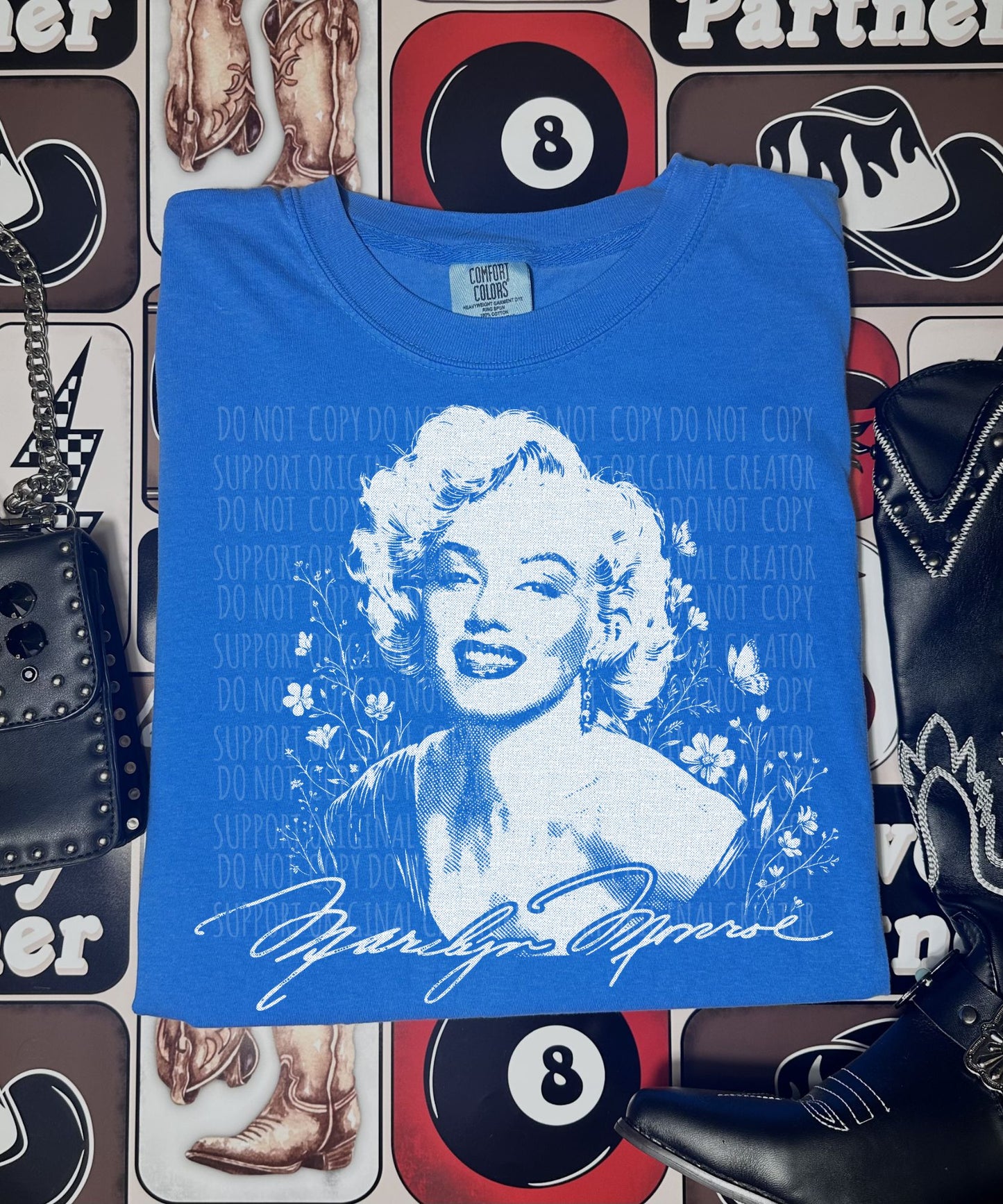 MM- WHITE DARK TEES ONLY