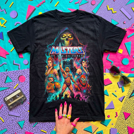 Masters of the Uni- Dark tees only