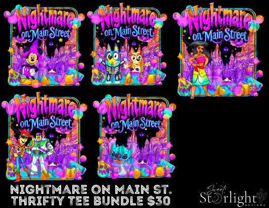 Nightmare on Main Street Tee Bundle!