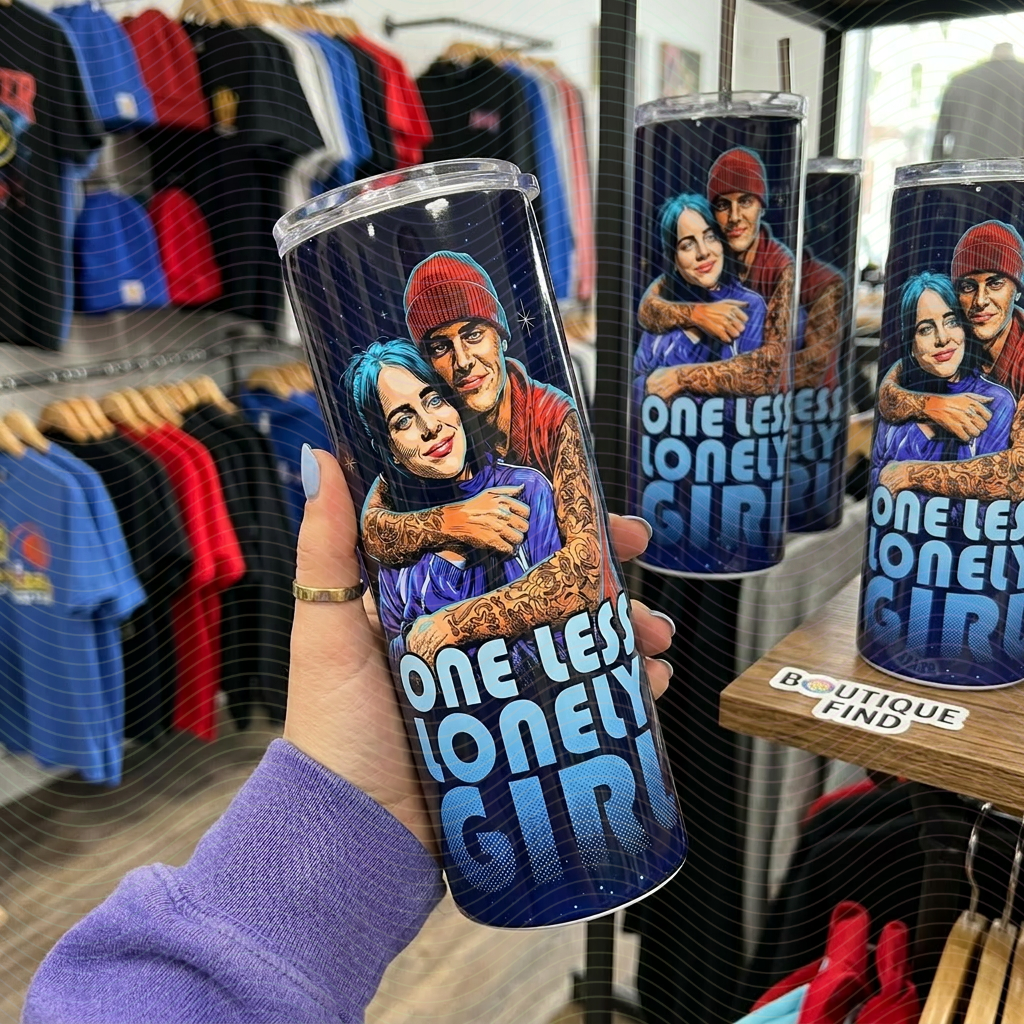 One Less Lonely Girl Tumbler