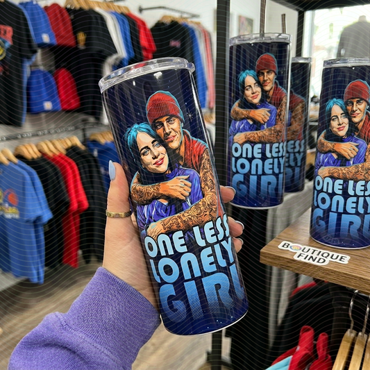 One Less Lonely Girl Tumbler