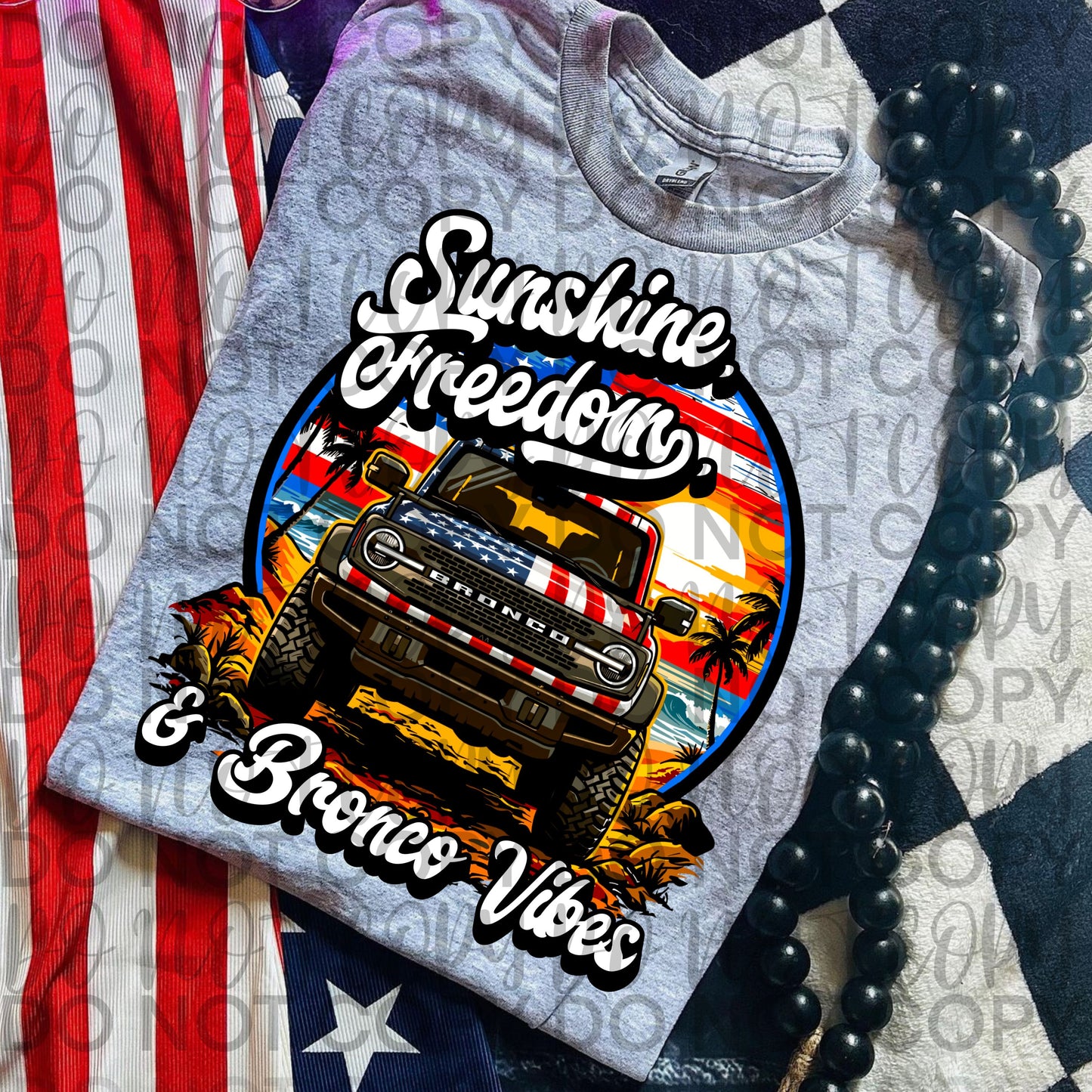 Sunshine, Freedom Beach Bronco design