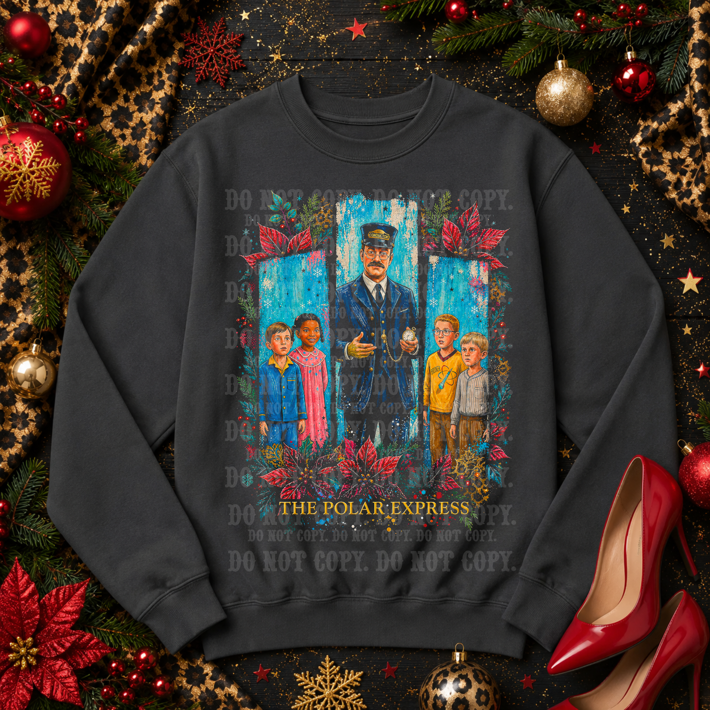 Holiday Halftones - Polar Express