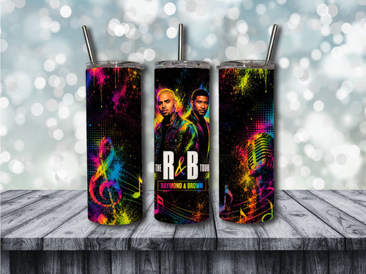 R&B neon tumbler