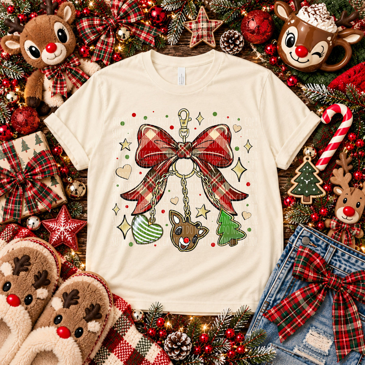 Rudolph Key Chain