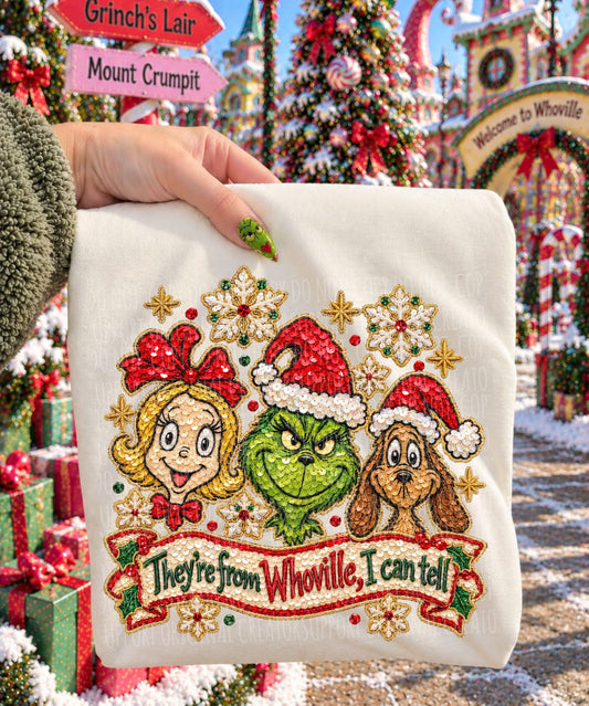 They're from whoville sequin
